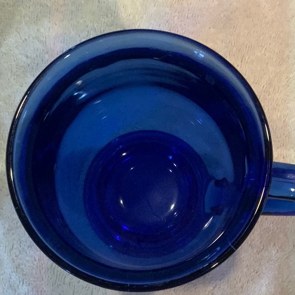 Starbucks blue glass coffee mug - Picture 6 of 7